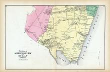 Shrewsbury and Ocean Townships, Monmouth County 1873